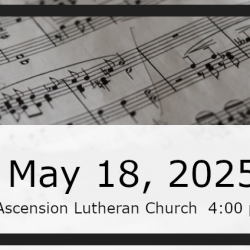 May 18, 2025 Concert